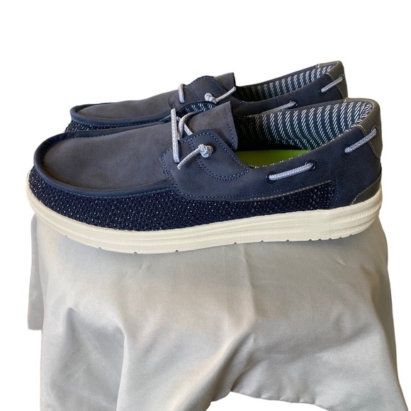 Vance Co. Carlton‎ Casual Blue Slip-on Sneakers Men’s Size 12 New - Picture 3 of 9